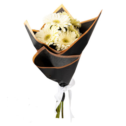 Beyaz Gerbera Buketi – Saf, Zarif ve Ferah Bir Hediye